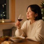 クリスマスを一人で穏やかに過ごす30代女性