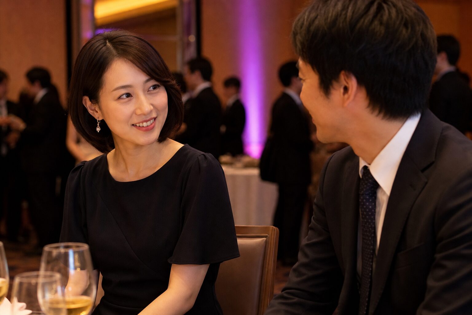 忘年会で好きな人が隣に座る男性心理とは？脈ありを見極める行動サイン